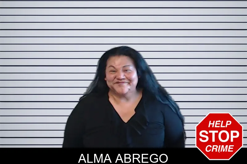 Alma Abrego mugshot
