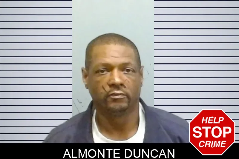 Almonte Duncan mugshot