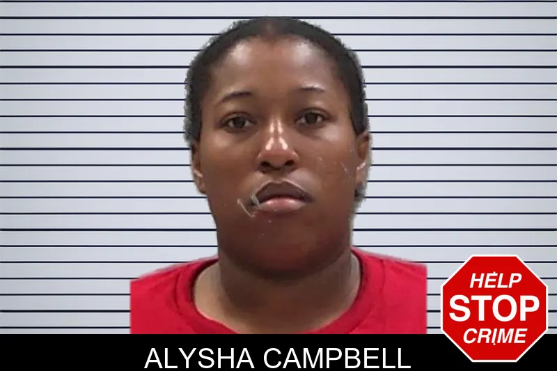 Alysha Campbell mugshot