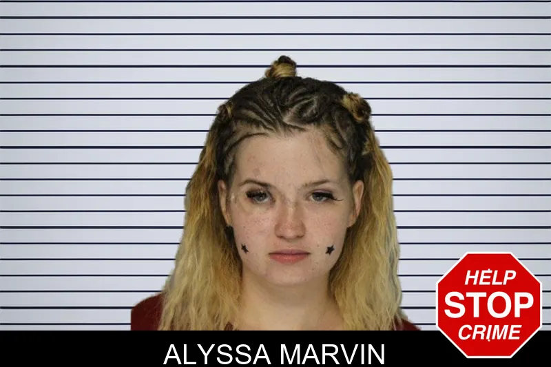 Alyssa Marvin mugshot