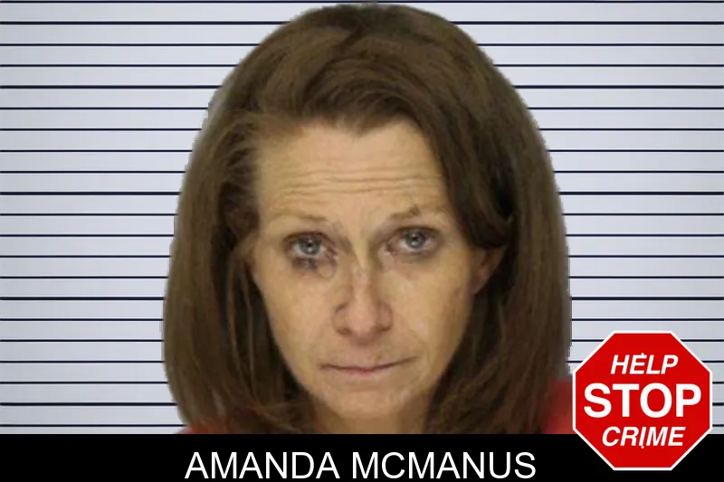 Amanda McManus mugshot