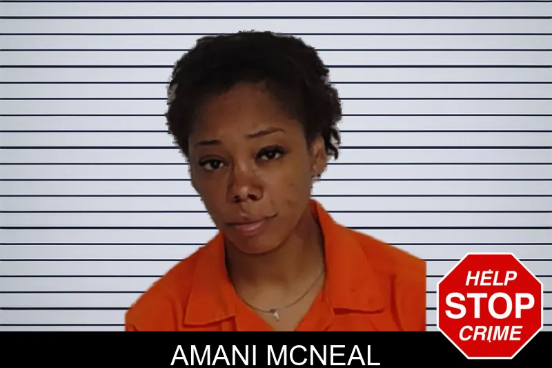 Amani McNeal mugshot