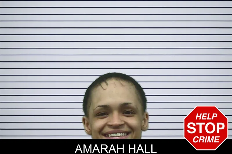 Amarah Hall mugshot
