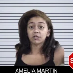 Amelia Martin mugshot