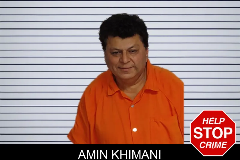 Amin Khimani mugshot