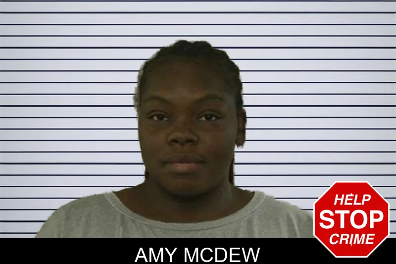 Amy McDew mugshot