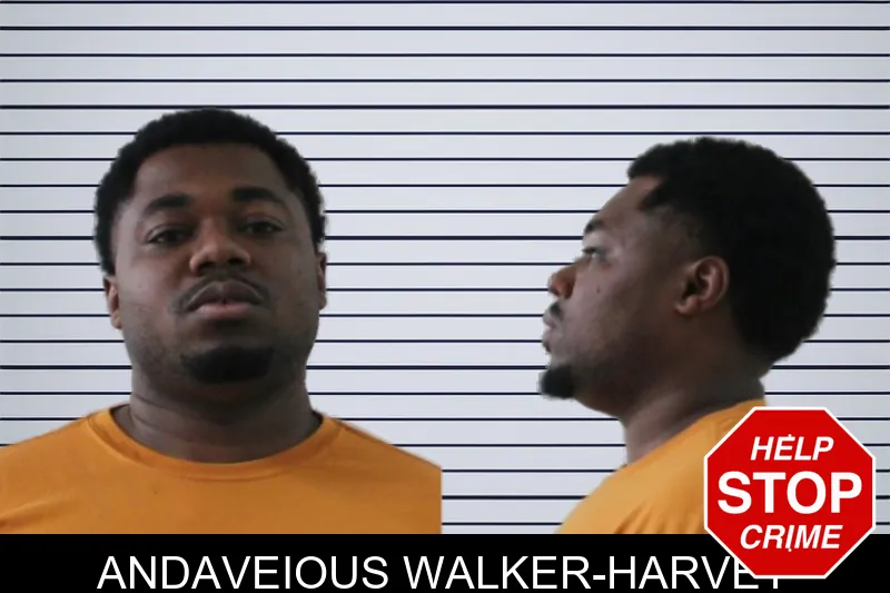 Andaveious Walker-Harvey mugshot