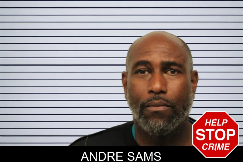 Andre Sams mugshot