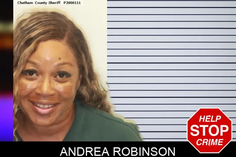 Andrea Robinson mugshot – Chatham County , Georgia Andrea Robinson