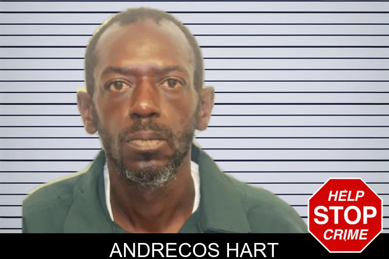 Andrecos Hart mugshot