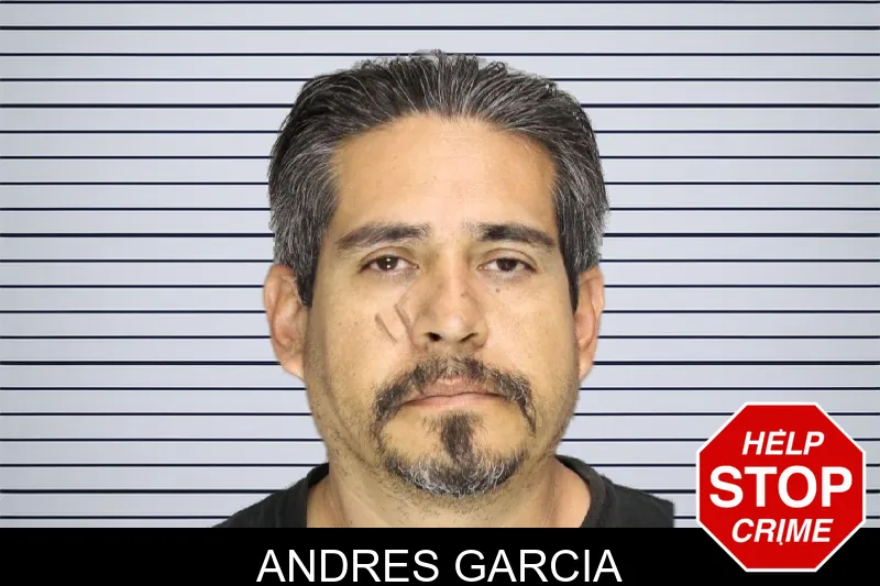 Andres Garcia mugshot