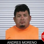 Andres Moreno mugshot