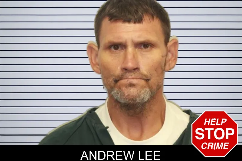 Andrew Lee mugshot