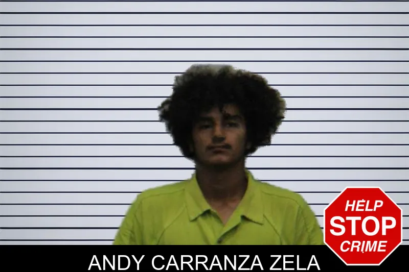 Andy Carranza Zela mugshot