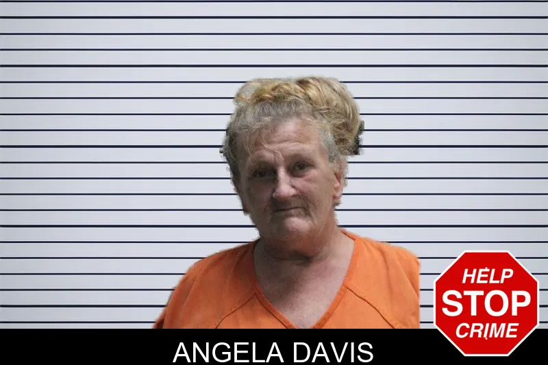 Angela Davis mugshot