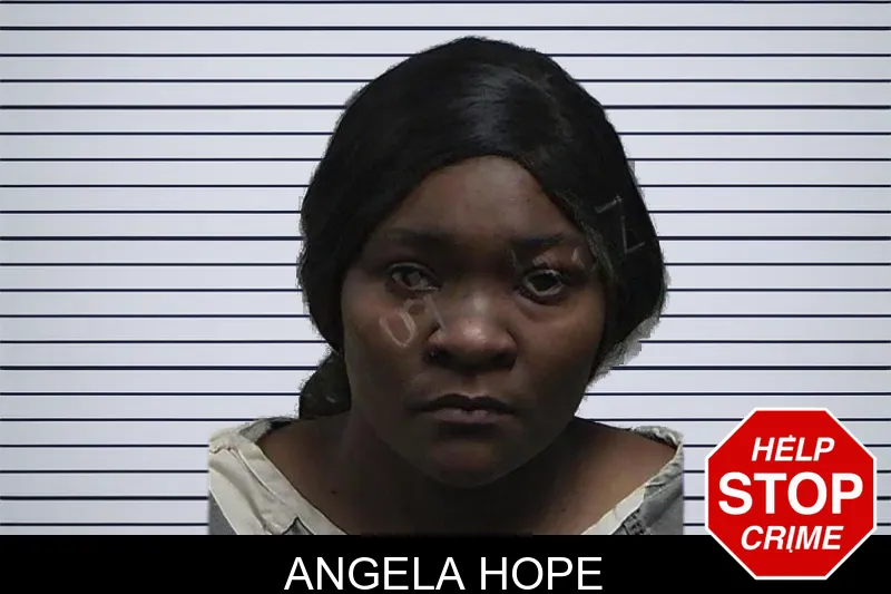 Angela Hope mugshot
