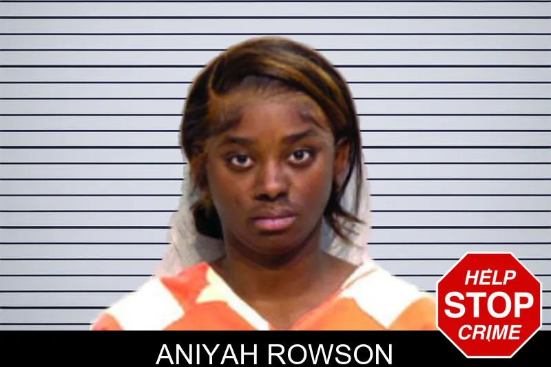 Aniyah Rowson mugshot