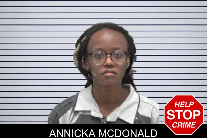 Annicka McDonald mugshot – Dougherty County , Georgia Annicka McDonald mugshot