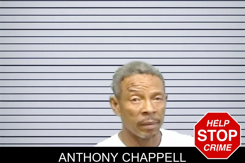 Anthony Chappell mugshot
