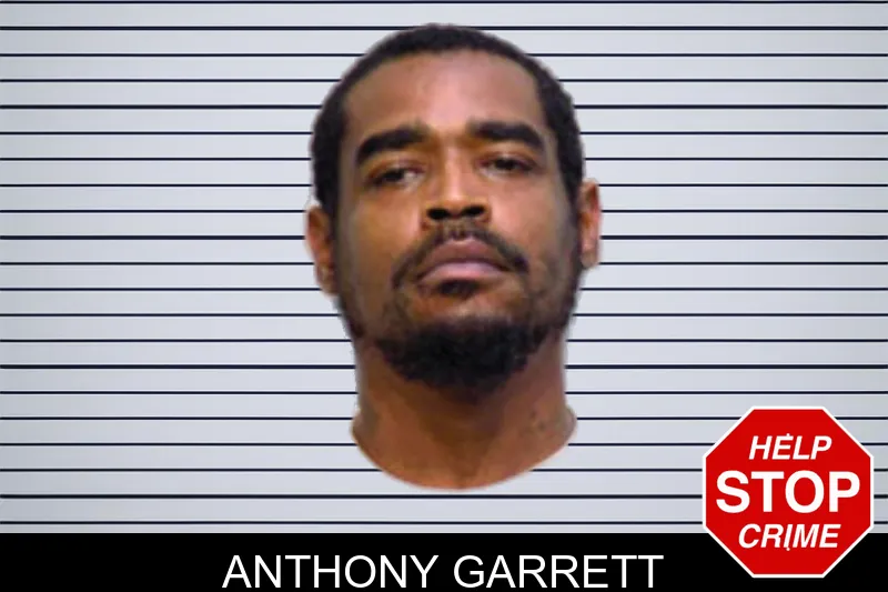 Anthony Garrett mugshot