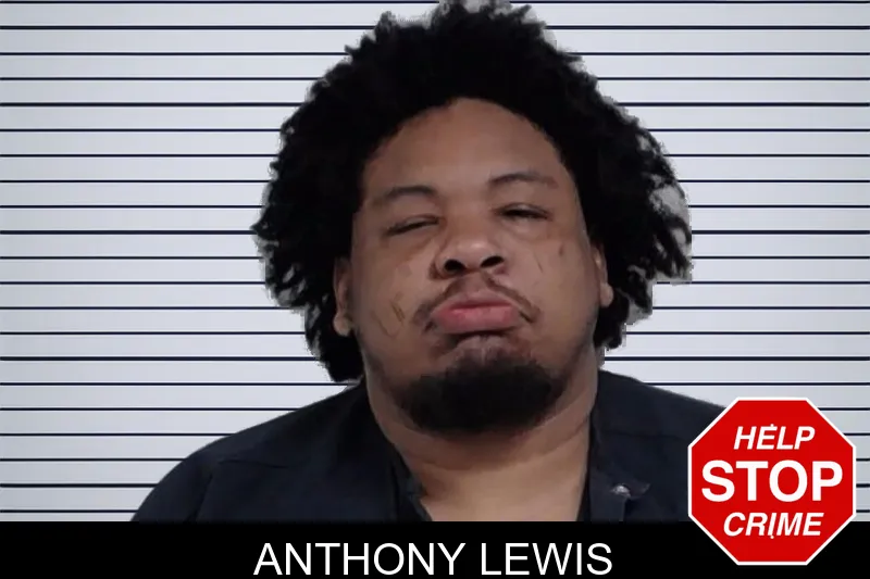 Anthony Lewis mugshot