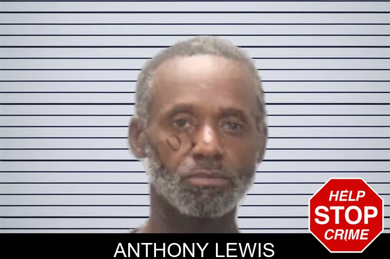 Anthony Lewis mugshot