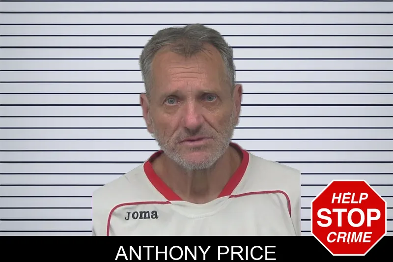 Anthony Price mugshot