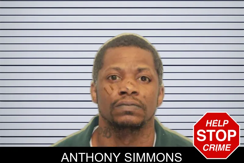 Anthony Simmons mugshot