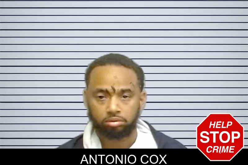 Antonio Cox mugshot