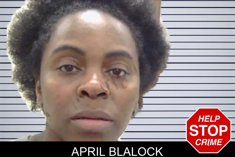 April Blalock mugshot