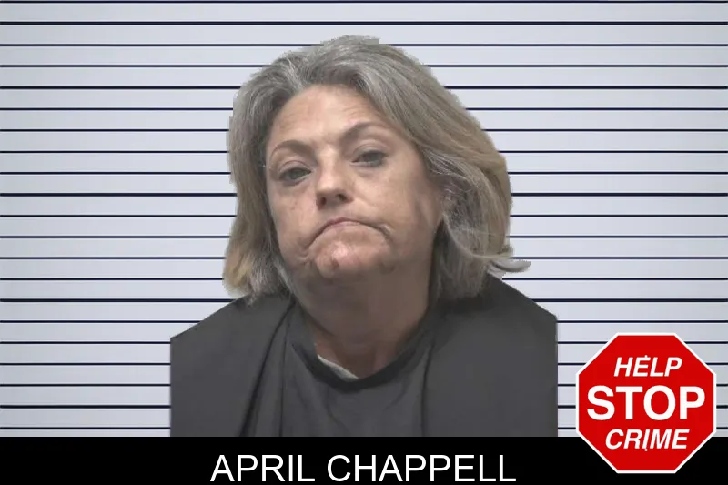 April Chappell mugshot