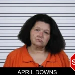 April Downs mugshot – Lamar County , Georgia April Downs mugshot