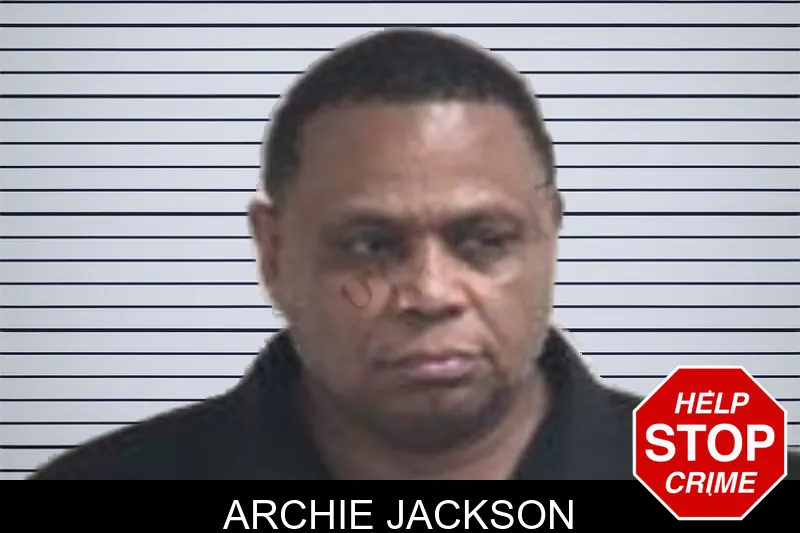 Archie Jackson mugshot