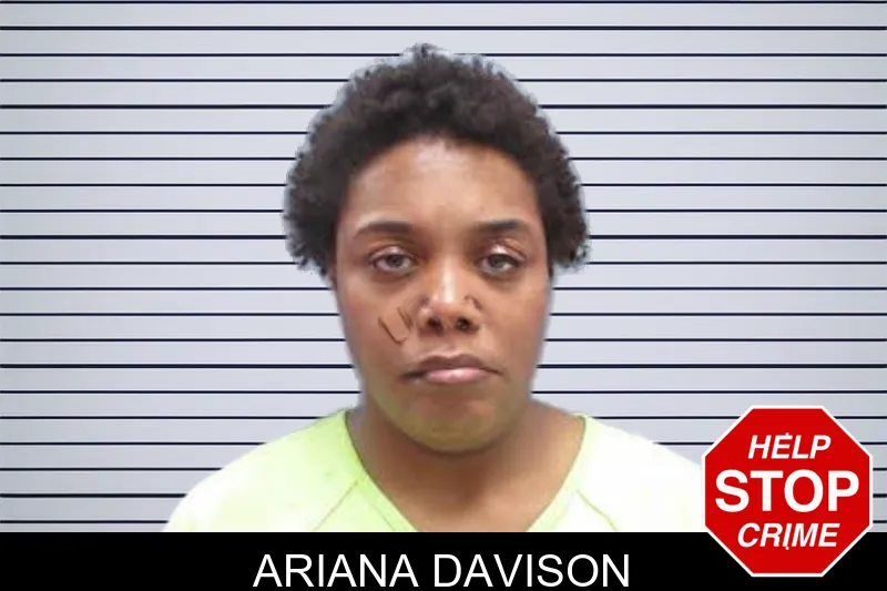 Ariana Davison mugshot