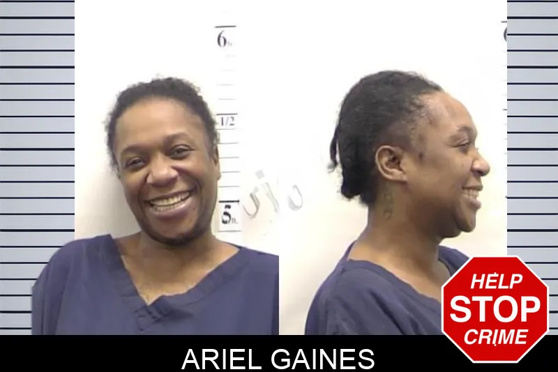 Ariel Gaines mugshot