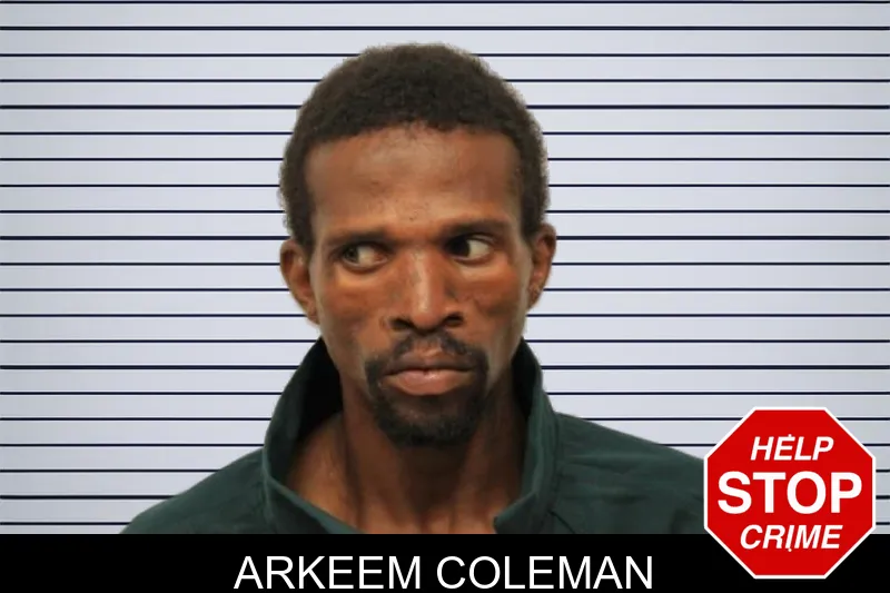 Arkeem Coleman mugshot