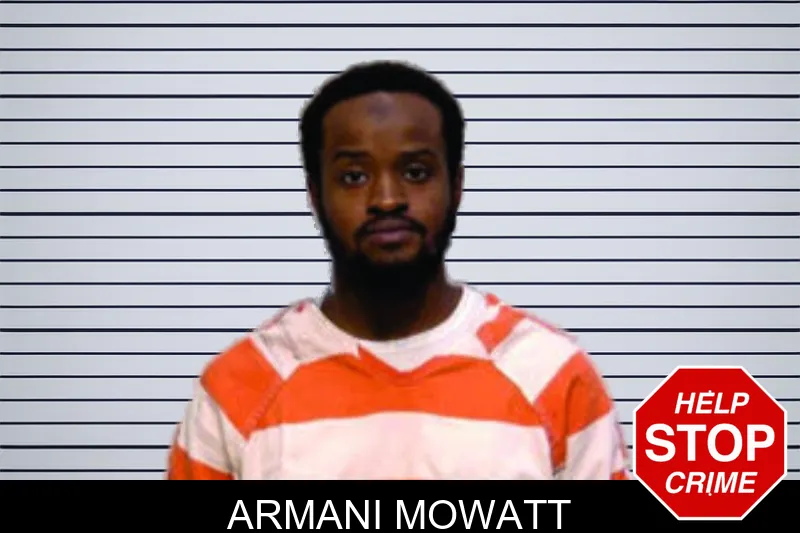 Armani Mowatt mugshot – Bartow County , Georgia Armani Mowatt mugshot
