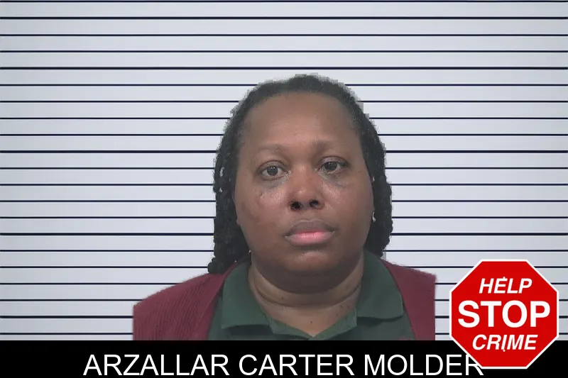 Arzallar Carter Molder mugshot
