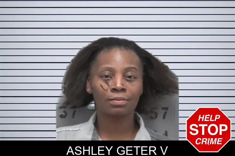 Ashley Geter V mugshot