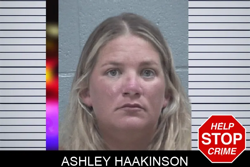 Ashley Haakinson mugshot