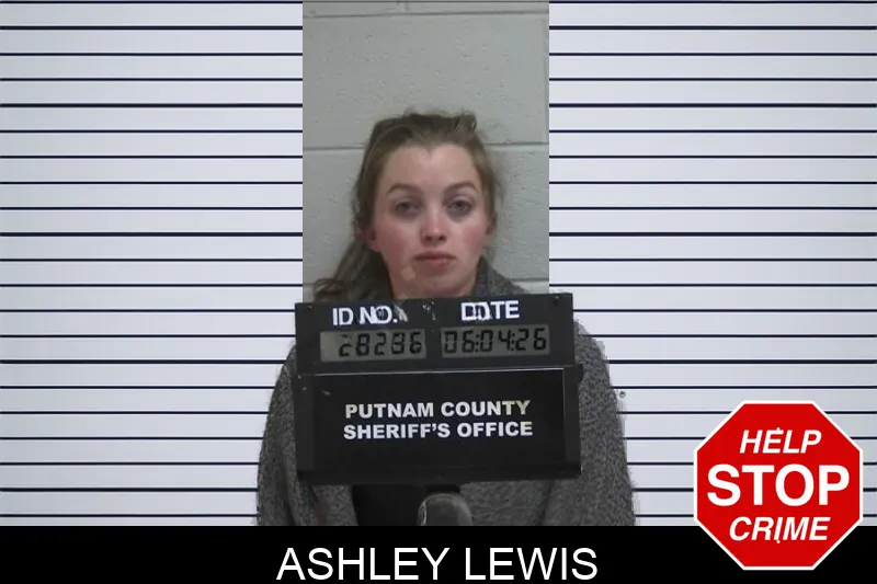 Ashley Lewis mugshot – Putnam County , Georgia Ashley Lewis mugshot