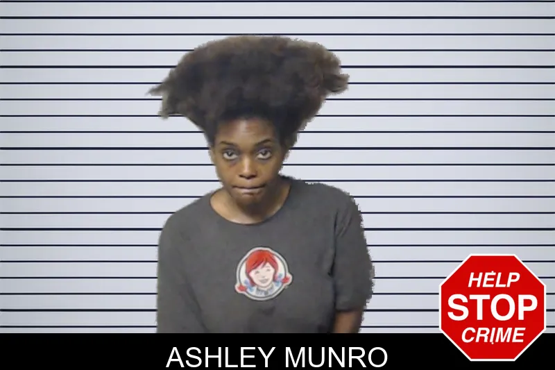 Ashley Munro mugshot