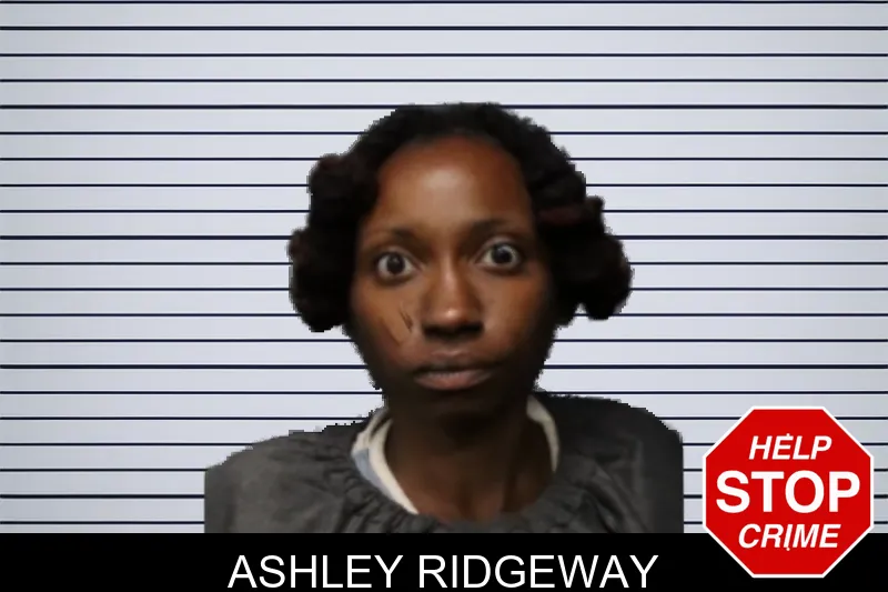 Ashley Ridgeway mugshot