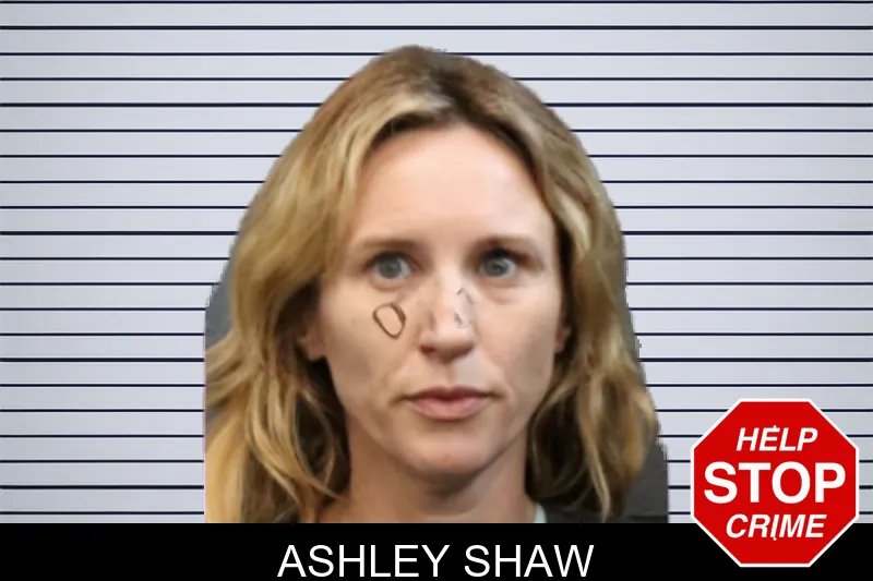 Ashley Shaw mugshot