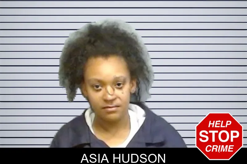 Asia Hudson mugshot