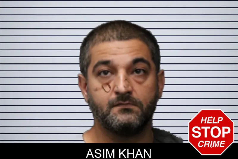 Asim Khan mugshot
