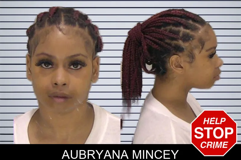 Aubryana Mincey mugshot