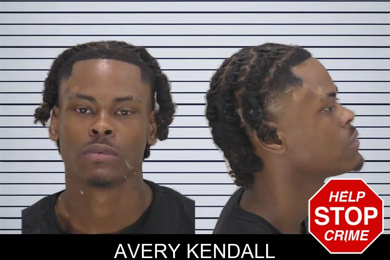 Avery Kendall mugshot