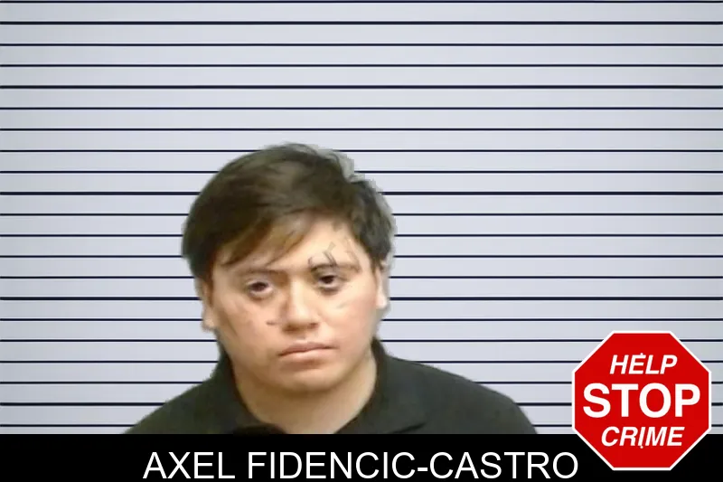 Axel Fidencic-Castro mugshot