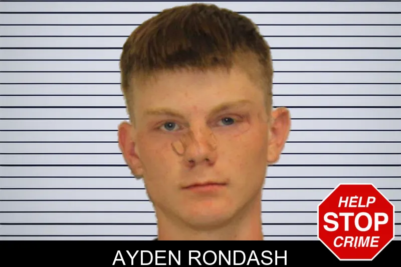 Ayden Rondash mugshot